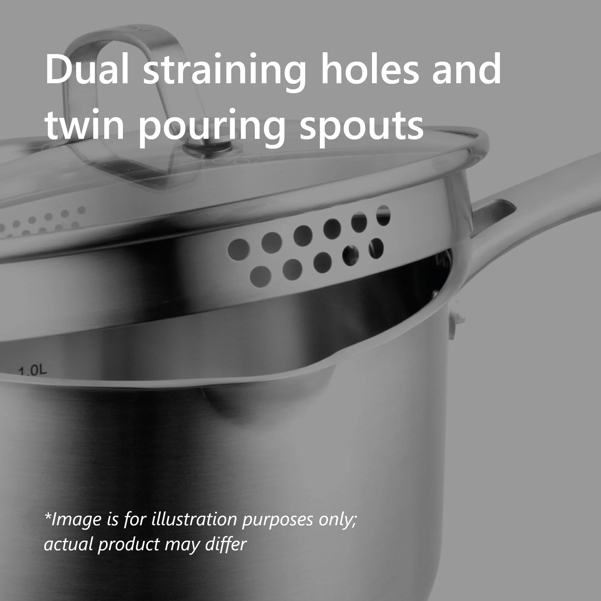 RADIUS 85 3 Piece Saucepan Set - Image 10