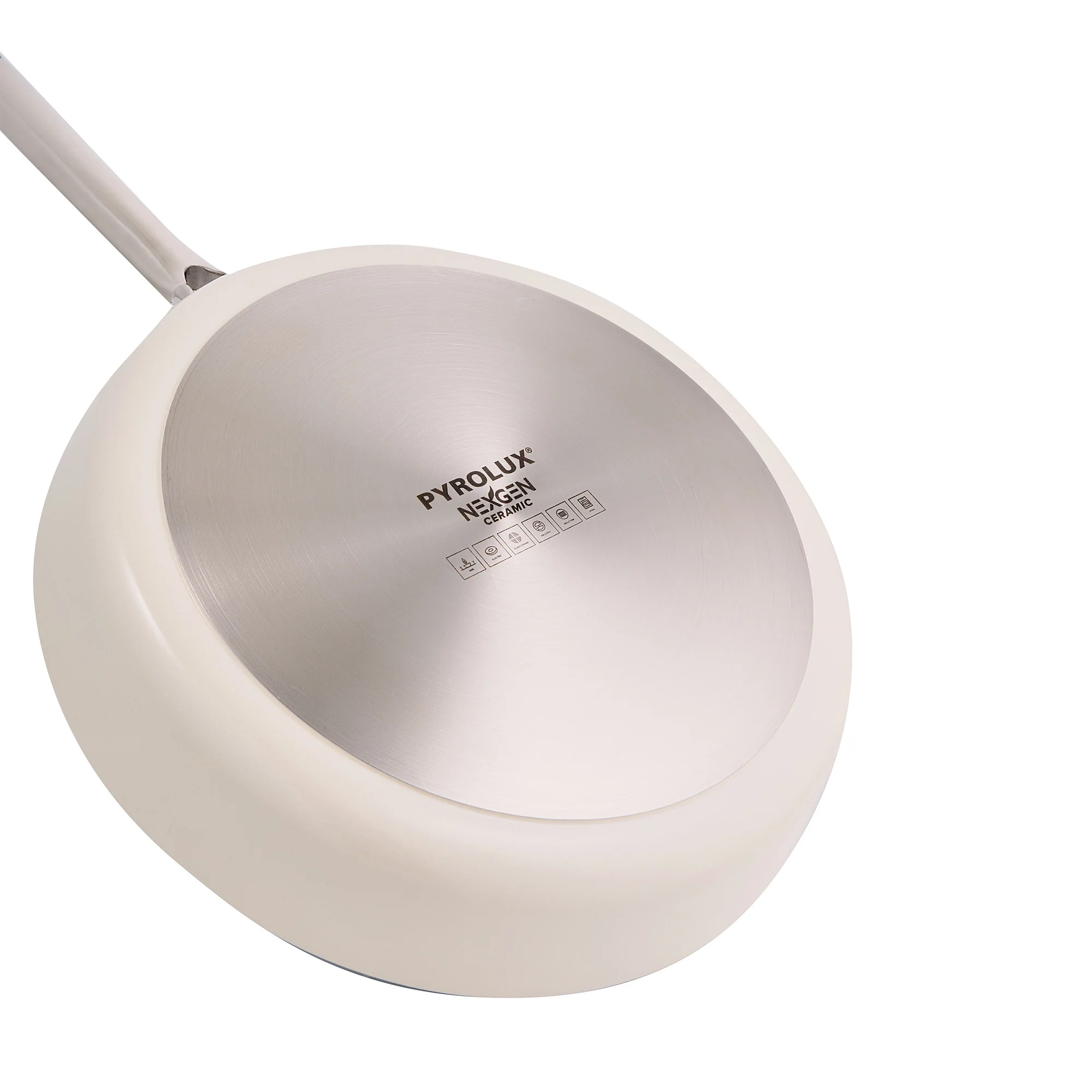 NEXGEN 2 Piece Fry Pan Ivory - Image 4