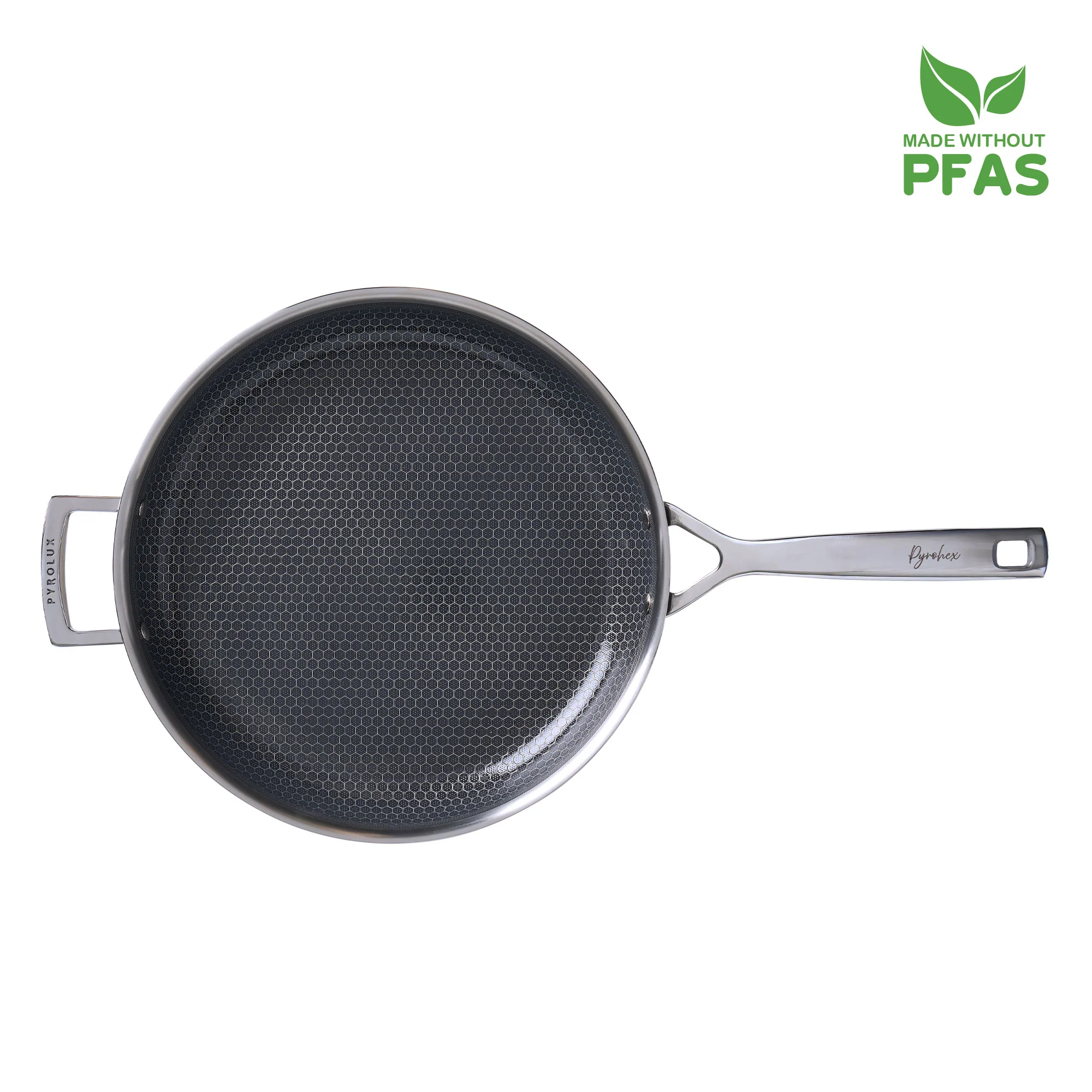Pyrohex Fry Pan With Helper Handle - Image 5